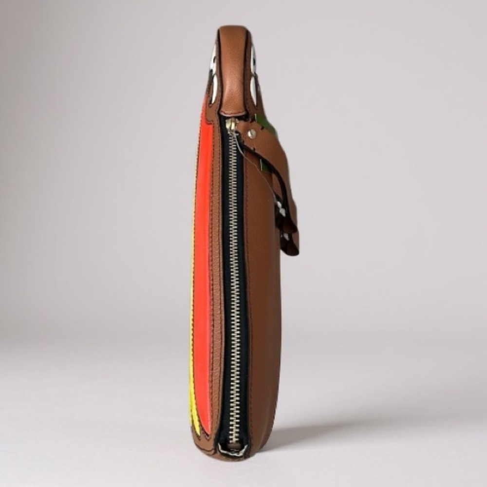 Vintage Kate Spade Macaw Parrot Cay Clutch - Picture 10 of 12